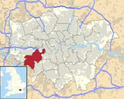Richmond e Kew - Localizzazione