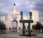 Los Angeles Memorial Coliseum (Entrance).JPG