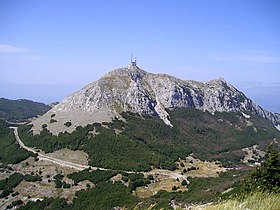 Le Štirovnik vu depuis le Jezerski vrh.