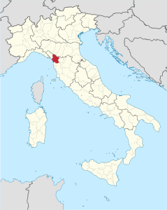 Province of Lucca - Beliggenhed