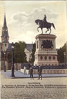 Lucemburk, Le Monument de Guillaume II