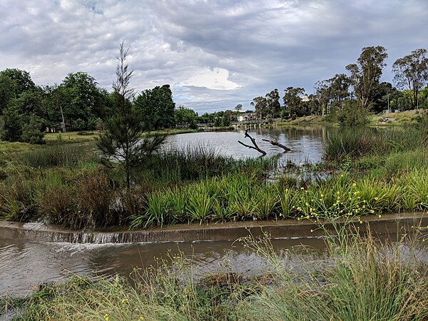 Lyneham wetlands c. 2017