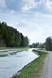 Der Mühltalkanal nahe Kloster Schäftlarn