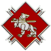 A litván „Vasfarkas” Gépkocsizó Lövészdandár kabalája