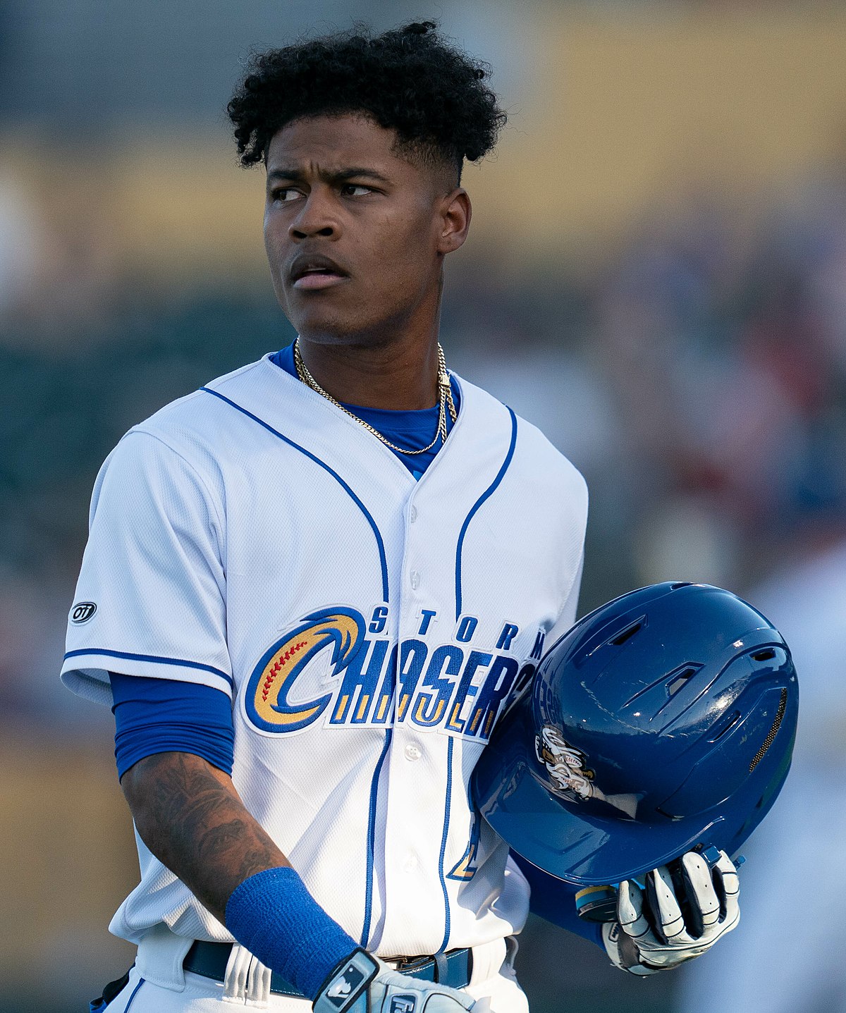 This is a 2023 photo of Maikel Garcia of the Kansas City Royals baseball  team. This image reflects the Kansas City Royals active roster as of  Wednesday, Feb. 22, 2023, when this