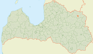 Малиенская волость на карте