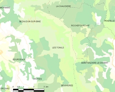 Map commune FR insee code 26351.png