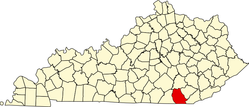 File:Map of Kentucky highlighting Whitley County.svg