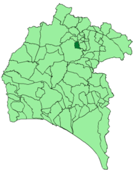 Santa Ana la Real – Mappa