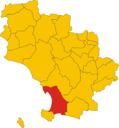 Localització d'Orbetello a la província de Grosseto