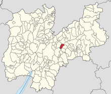 Localisation de Sant'Orsola Terme