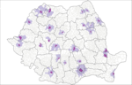 Thumbnail for Metropolitan areas in Romania