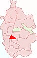 Location of Poste district on the Villeneuve d'Ascq map. Made with GIMP.