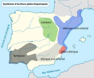 <span class="mw-page-title-main">Paleohispanic scripts</span> Writing systems used before the Latin alphabet in Iberia