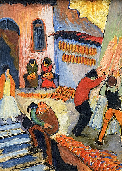 File:Marianne von Werefkin - Corn Harvest.jpg