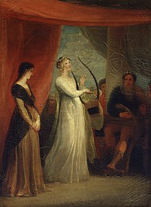 Marina singing before Pericles, Thomas Stothard, 1825 Marina singing before Pericles (Stothard, 1825).jpg