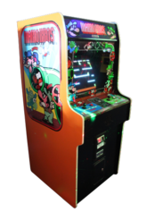 Arcade cabinet of Mario Bros.