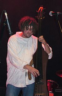 Karim Martusewicz, double-bassist for the band Voo Voo MartusewiczKarim2007.jpg