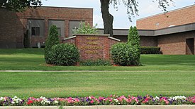 McBain High School along M-66 McBain Rural Agricultural School (Michigan).jpg