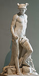 Mercury or The Trade; by Augustin Pajou; 1780; marble; height: 196 cm; Louvre