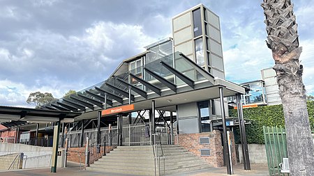 Merrylands railway station