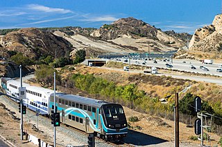 <span class="mw-page-title-main">Antelope Valley Line</span> Metrolink commuter rail line linking Downtown Los Angeles to Northern Los Angeles County