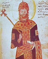 L’Inperatô bizantìn Michê VIII Paleòlogo (1259-1281).