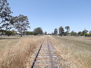 <span class="mw-page-title-main">Millmerran railway line</span> Railway line in Queensland, Australia