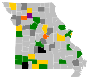 2012 United States Presidential Election In Missouri