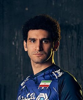 Mohammadreza Moazzen Iranian volleyball player