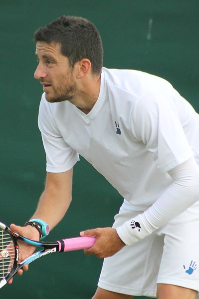 Motti at the 2015 Wimbledon Championships