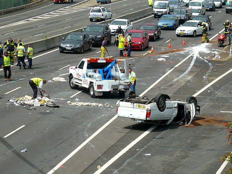 File:Multi vehicle accident - M4 Motorway, Sydney, NSW (8076188263).jpg