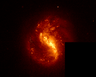 <span class="mw-page-title-main">NGC 1341</span> Spiral galaxy in the Fornax Cluster