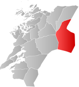 Lierne within Nord-Trøndelag