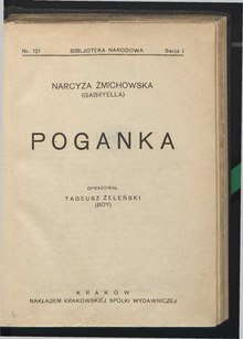 Narcyza Żmichowska - Poganka.djvu