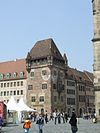 Nassauer Haus (Nuremberg) Medieval tower house.JPG