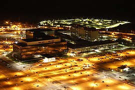 Hauptquartier der National Security Agency in Fort Meade, Maryland