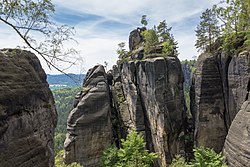 52. Platz: s.melzig mit Schwarzes Horn bei Schmilka im Nationalpark Sächsische Schweiz