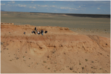 Nemegt Formation - Altan Уул III locality.png