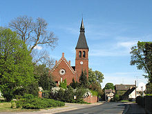 Die 1902 eingeweihte Kirche von Neuenhagen