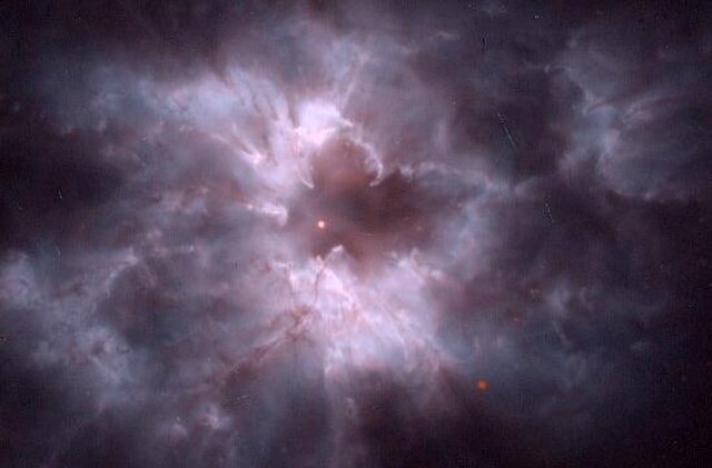Cocoon of a new white dwarf in the centre of NGC 2440