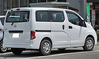 Nissan NV200 Vanette-Van VX VM20 Rear.JPG