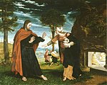 Noli me Tangere ni Hans Holbein ang Mas Bata, 1524.