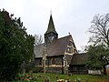 Northwest area of the medieval Church of All Saints in Foots Cray. [897]