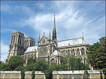 Notre-Dame de Paris combines Early Gothic, High Gothic and Rayonnant Gothic styles.
