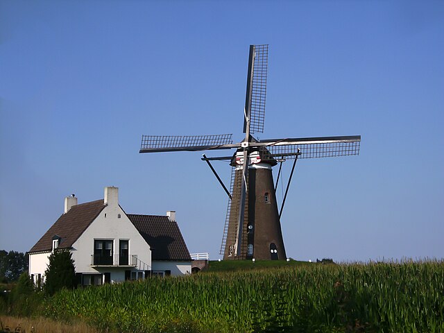 Nuenen, windmill: de Roosdonck