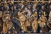 English: Detail of the altar by Claus Berg in St. Knuds church (the cathedral) in Odense, Denmark