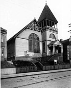 Another early Mormon church in Seattle, between Downtown and Capitol Hill, lived on for many years as a lodge house of the Ancient Order of United Workmen.