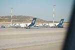 Olympic Air SX-OBB and SX-BIU in Athens.JPG