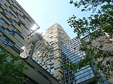 The eastern tower of One Central Park Sydney, a development of Frasers Property Australia. One Central Park, Sydney - Eastern tower.jpg